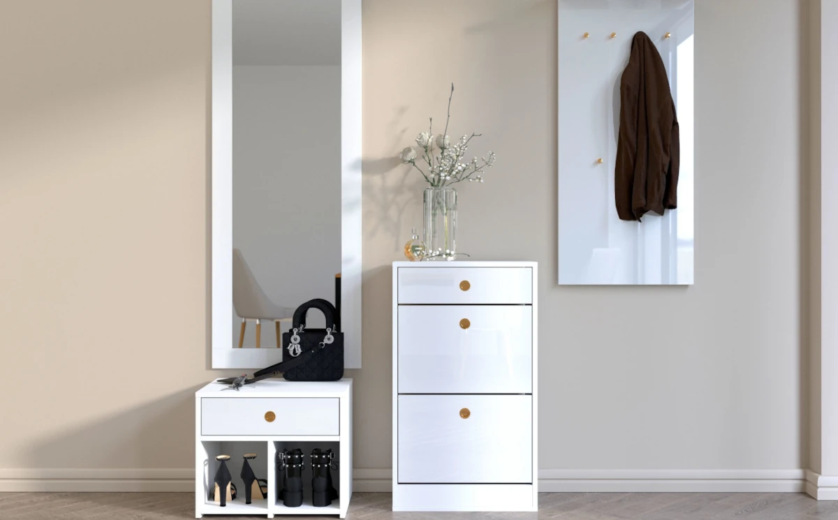 Kolekcja mebli do przedpokoju Dancan Mirage