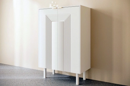 Biała komoda / szafka na buty Dancan YOKO / szer. 80 cm