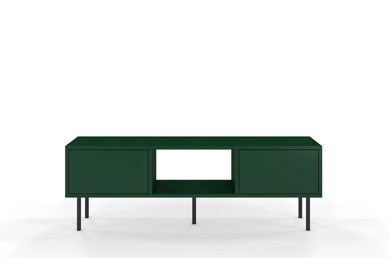 Zielona nowoczesna komoda RTV Dancan MIRKA / szer. 130 cm