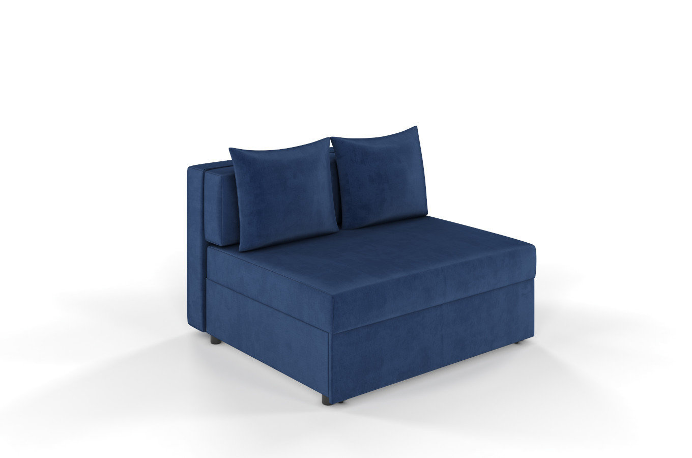 Nowoczesna rozkładana sofa Dancan OLGA z funkcją spania i pojemnikiem na pościel / 4 szerokości + 5 kolorów do wyboru!