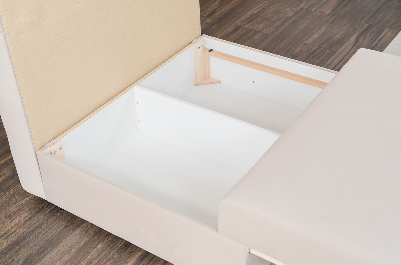 Nowoczesna rozkładana sofa Dancan OLGA z funkcją spania i pojemnikiem na pościel / 4 szerokości + 5 kolorów do wyboru!