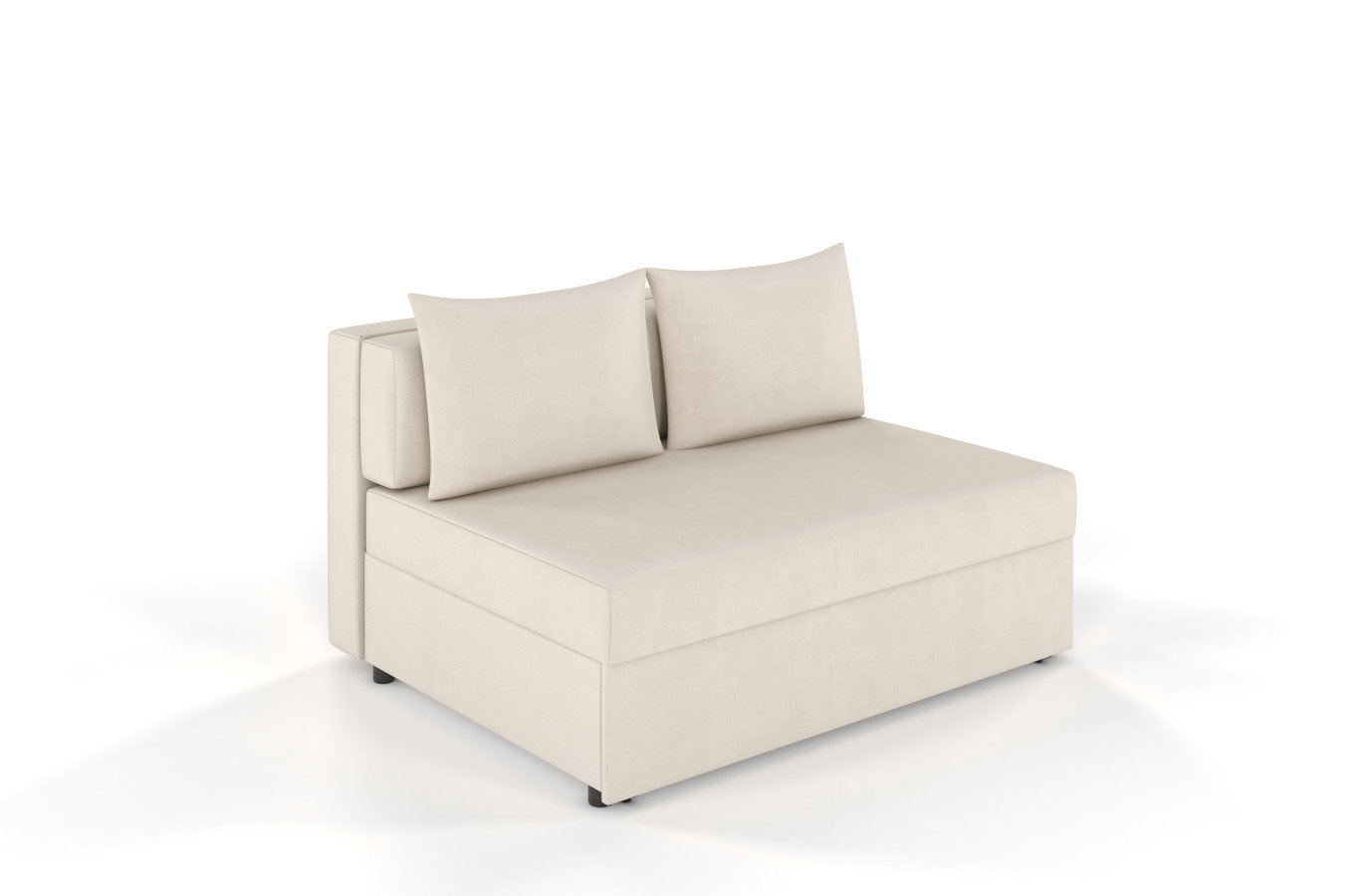 Nowoczesna rozkładana sofa Dancan OLGA z funkcją spania i pojemnikiem na pościel / 4 szerokości + 5 kolorów do wyboru!