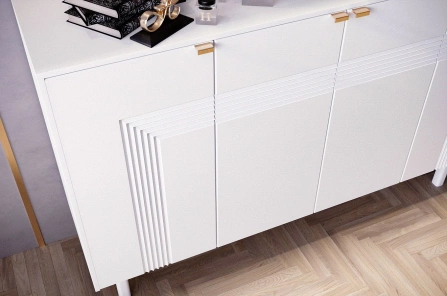 Biała komoda Dancan YOKO / szer. 156 cm