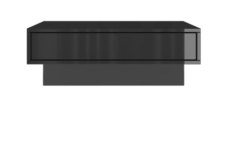 Czarny blat do toaletki Dancan EVA