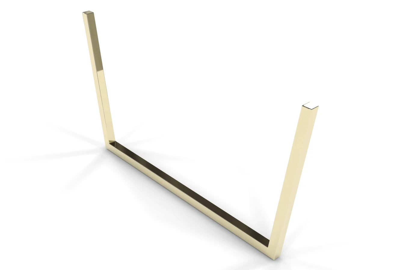 Złoty stelaż do stolika Dancan ROCKET